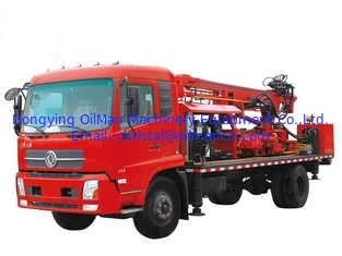 350 Meter Truck Mounted Mobile Water Well Drilling Rig Borehole Drilling Machine DTH And Mud Drilling