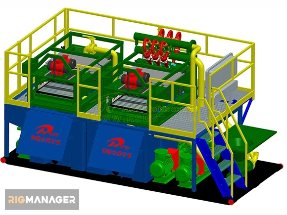 HDD slurry treatment system