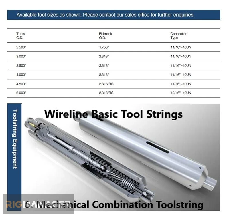 Mechanical Combination Tool String