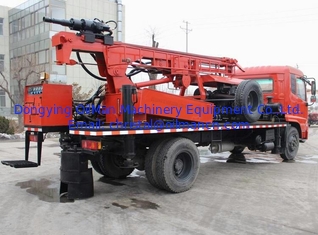 300M Deep Truck Mounted Water Well Drilling Rig Machine With Mud Pump And Air Compressor