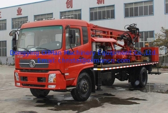 Cheap Price 200m Deep Borehole Drilling Machine / Truck Mounted Water Well DTH Drilling Rig