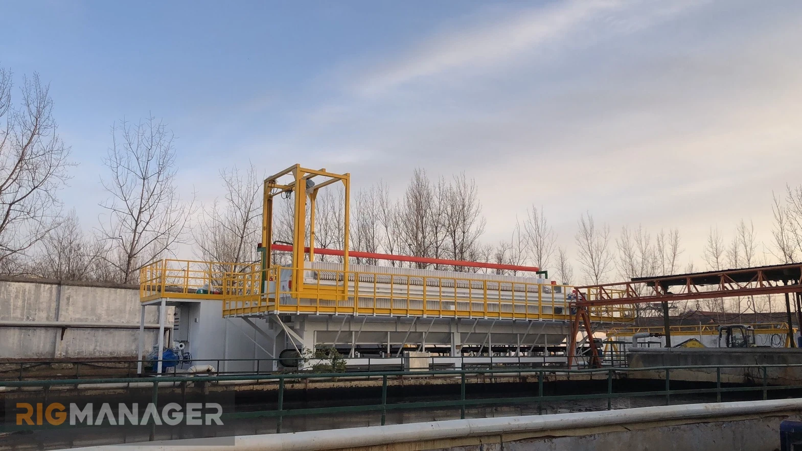 Water-base drilling waste management Plant