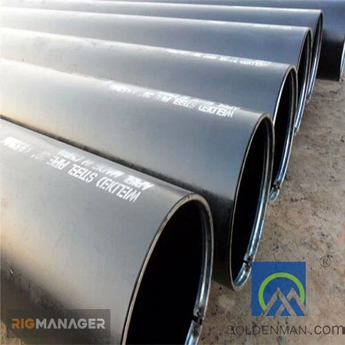 API Black Welded Steel Pipe LSAW