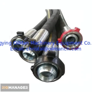 API 7K High Pressure Vibration Oil Field Kelly Hose Mud Pump Rotary Drilling Hose