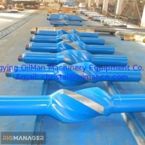 Integral Near Bit Stabilizer AISI 4145H Material for Oilfield Drilling