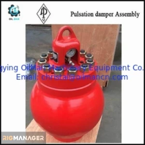 F1600 Pulsation Dampener Bladder Forged With 4130 Alloy Steel