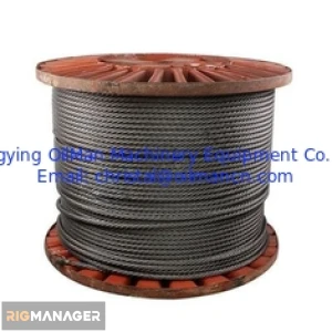 6X19S Drilling Rig Accessories API 9A Wire Rope For Cranes