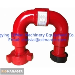 Fig1502 Swivel Joint Elbow 15000psi for acidic operating environment