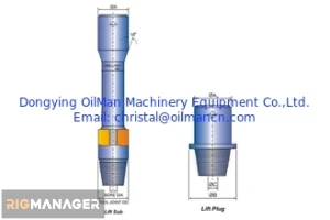 Reduced Section Drill Stem Sub Integral  API spec7 1 ISO9001:2008