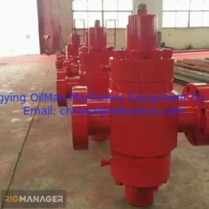 API 6A Wellhead Assembly , Expanding Gate Valve 2000-15000psi