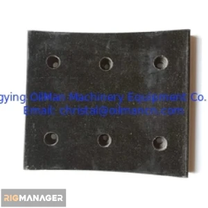 Brake Block / Brake Shoe For SJ PETRO Drilling And Workover Rig