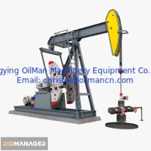 Conventional Walking Beam Pumping Unit Crank Balance One Year Warranty