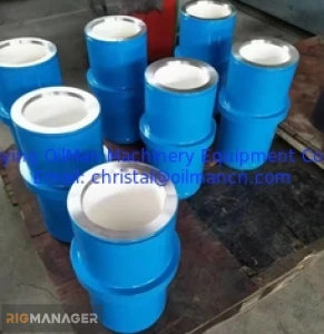 API Drill Mud Pump Parts Zirconia Ceramic Liner For Oilfield