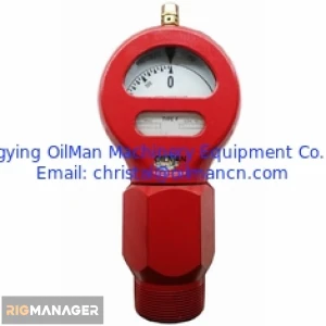 Oilfield Drilling Mud Pump Spare Parts Type F Pressure Gauge For 20000PSi