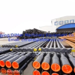 Grade E75 API 5DP Steel Drill Pipe for geological exploring / mining