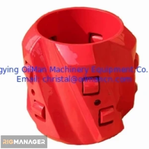 20" Oilfield Cementing Tools Rigid Spiral Rolling Casing Centralizer