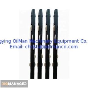 Wheeled Roller Welding Sucker Rod API 11B for Oil Pumping Well