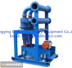 0.4MPa Solids Control Equipment Mud Desanders for small oilfield