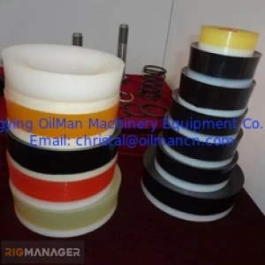 BOMCO Mud Pump Spare Parts , EMSCO NBR Rubber Piston Seal