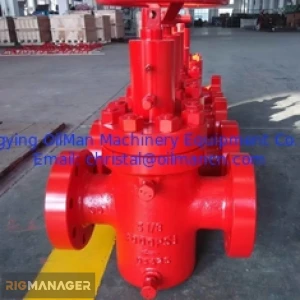 4000 psi API 6A Oil And Gas Gate Valves Manual / Hydraulic Sulfur Resistance