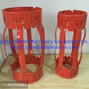 Hinged Welded Spring Bow Centralizers For Casing with Screw Stop Ring