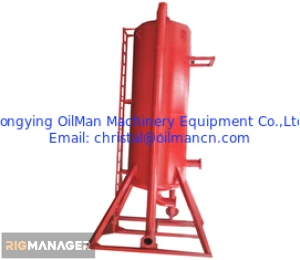 Poor Boy Mud Gas Separator API Remove Toxic And Hazardous Gases