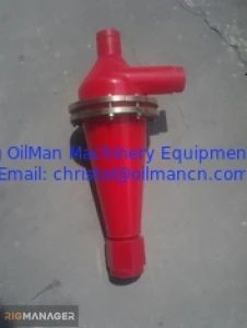 10" 8" Solids Control Equipment Hydro Cyclone Fluid Resistance