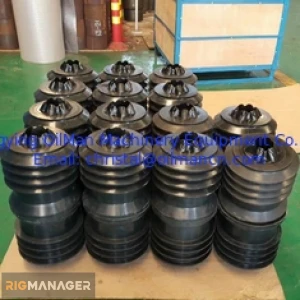 Top and Bottom Cementing Wiper Plugs Casing Rubber material