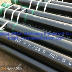 N80 P110 Oil And Gas Pipes , L80 Seamless Steel Casing Pipes