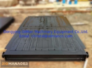 ZJ40 ZJ50 ZJ70 Drilling Rig Accessories Mats Steel Wooden Base