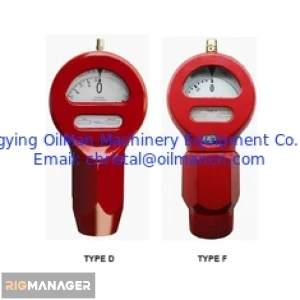 0 - 20000psi Type D Type F Oil Field Drilling Mud Pump Pressure Gauge