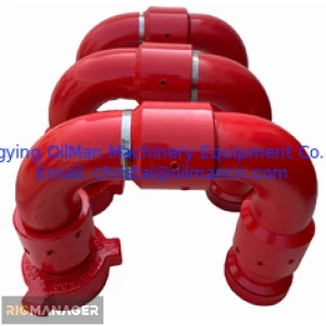 Alloy Steel Material Wellhead Assembly FMC Joint Elbow Union