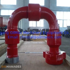 API SPM FMC Type Wellhead Assembly Fig1502 Chiksan Elbow Union