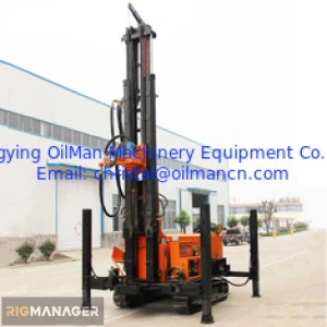 12 ton Drilling Rig Accessories , 200m Borehole Drilling Machine