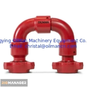 High Pressure H2S Service Style 100 Active Elbow / Chiksan Swivel Joint For Oilfield