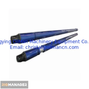 Alloy Steel Oilfield Downhole Tools , 6 1/2" Hydraulic Drilling Jar Double Acting