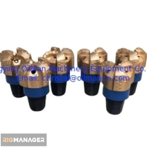 Four Wings Pdc Core Drill Bits Non Core Female Thread 152mm Diamond