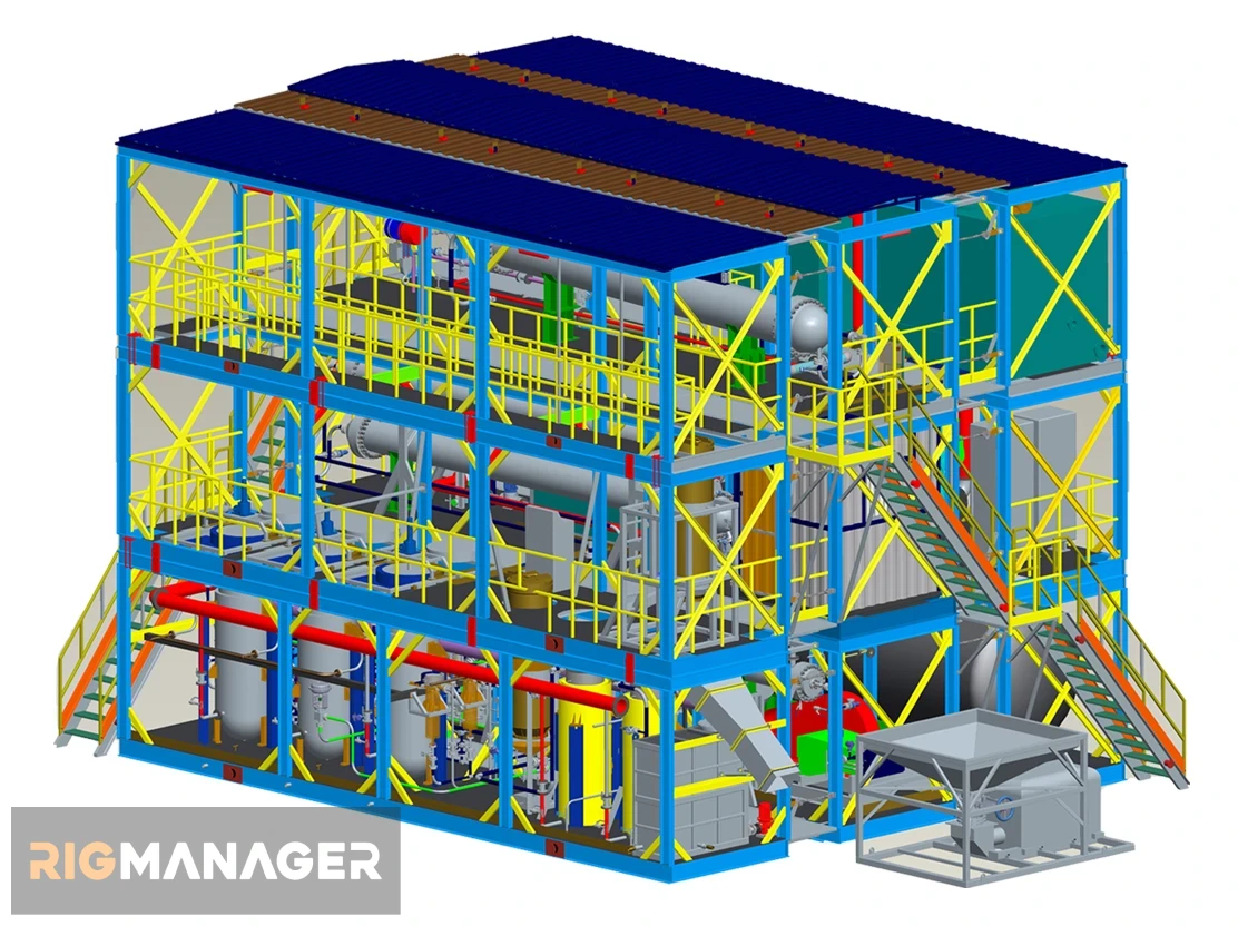 RSFC Integrated treatment technology of oily drilling cuttings   oil phase recovery and environmental protection