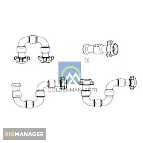 Swivel Joint Union Swivel Joint Fig 1502 Elbow