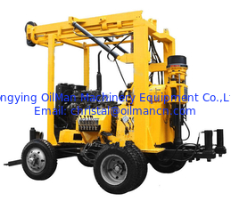 600m Deep XYX-3 Four Wheels Mounted Underground Coring Drilling Rig With Mud Pump