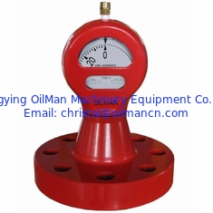 Oilfield Drilling Mud Pump Pressure Gauge Flange Connection 6000psi