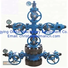 Oil Production Wellhead Christmas Tree X-Mass Tree With Tubing Head And Adapter Flange For Oilfield