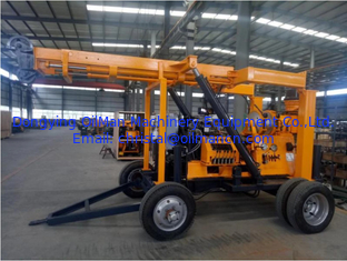 Low Price XYX-3 Wheeled Walking Water Well Drilling Rig Mine Drilling Rig Machine